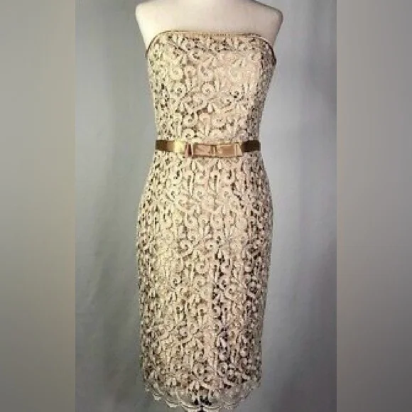 chinese dress ladies vintage 1980s strapless dress Jessica McClintock black lace dress XS S   Retro Trend Vintage
